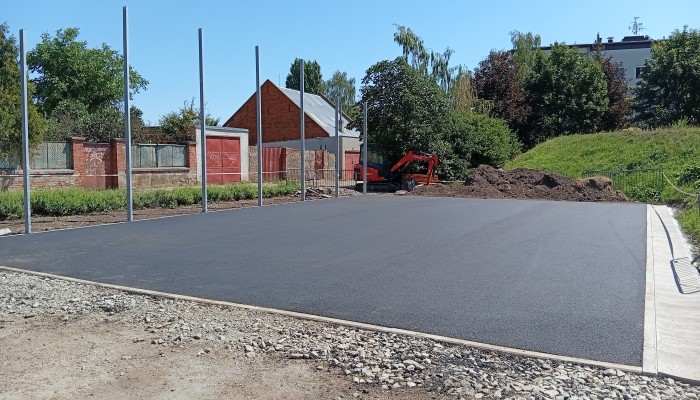 Streetballové hřiště v ulici Okružní
