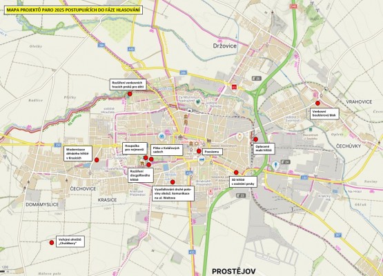 PaRo 2025: Přípravy vrcholí! Známe projekty, které postoupily do hlasování