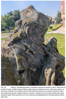 Restaurování sochy sv. Jana Nepomuckého