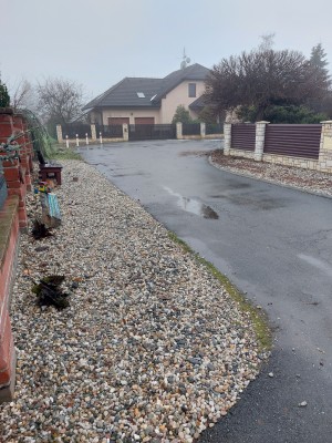 Osvětlení v ulici Jabloňová