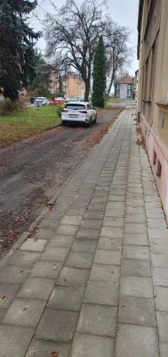 Vyasfaltování druhé poloviny obslužné komunikace na ul. Waitova