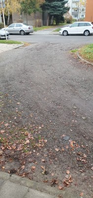 Vyasfaltování druhé poloviny obslužné komunikace na ul. Waitova