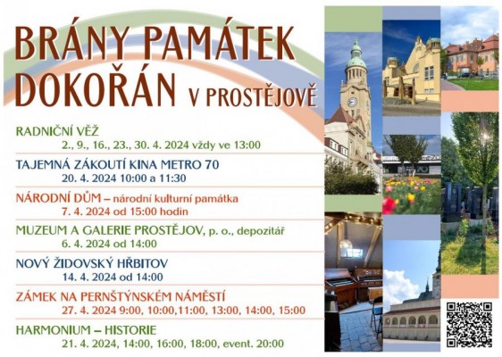 Od úterý se otevírají Brány památek dokořán v Prostějově