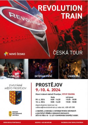 Revolution train v Prostějově - již po osmé