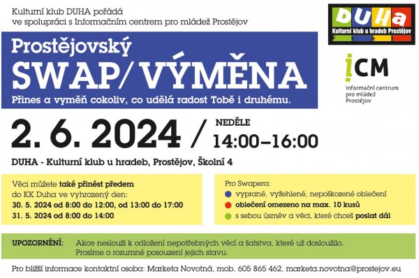 Červnový SWAP/VÝMĚNA