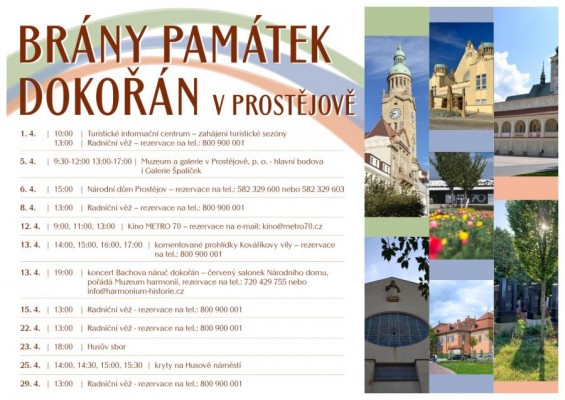 Brány památek dokořán v Prostějově