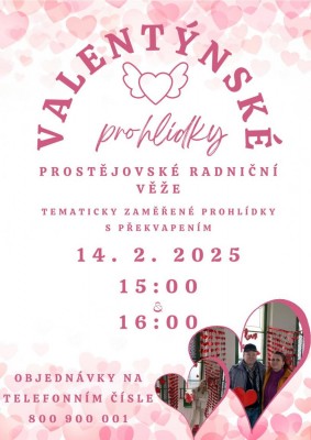 Valentýnské prohlídka radniční věže