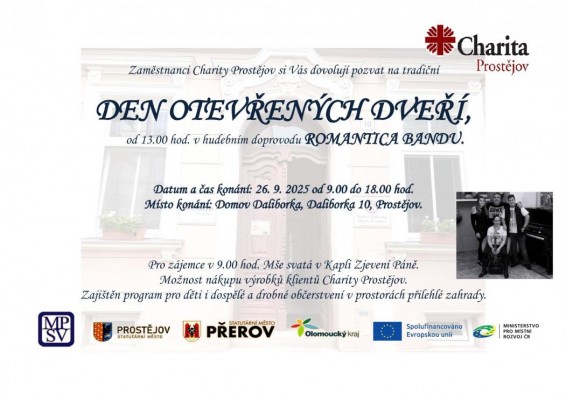 Den otevřených dveří - Charita