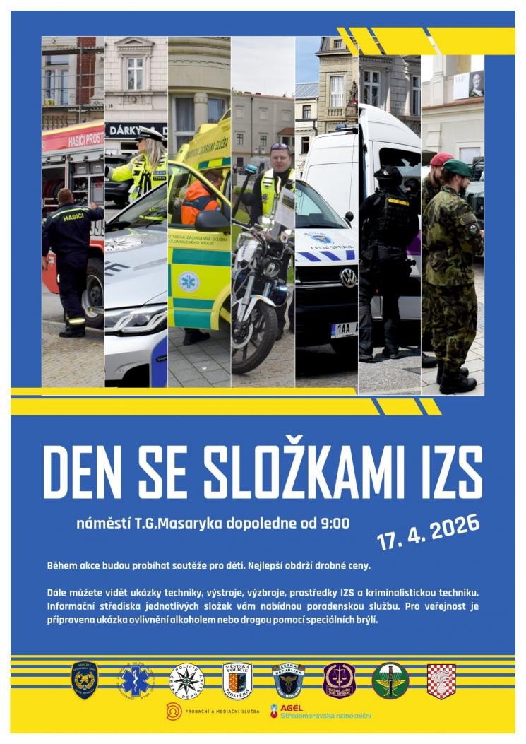 Den se složkami IZS