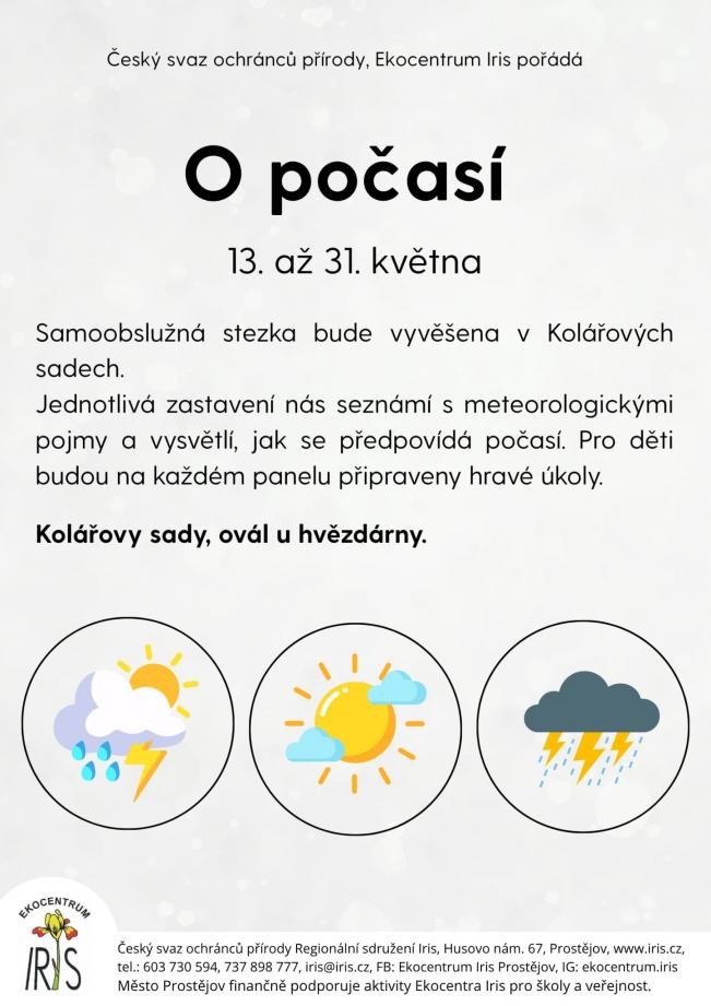 O počasí - SAMOOBSLUŽNÁ STEZKA