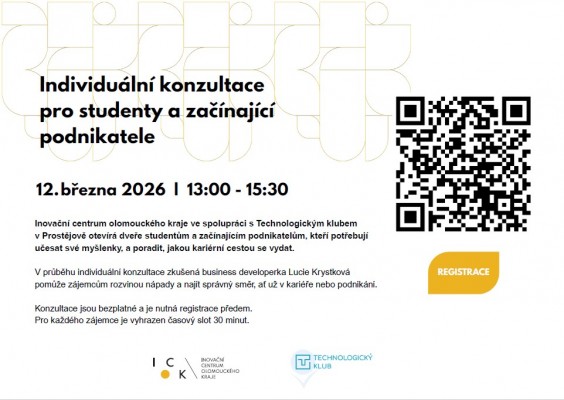 Konzultace pro studenty a začínající podnikatele