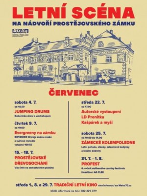 Letní scéna - červenec