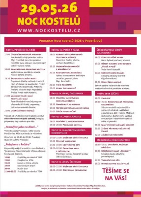 Noc kostelů 2026
