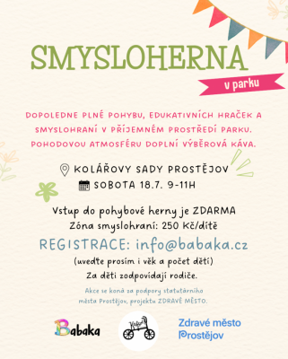 Smysloherna v parku