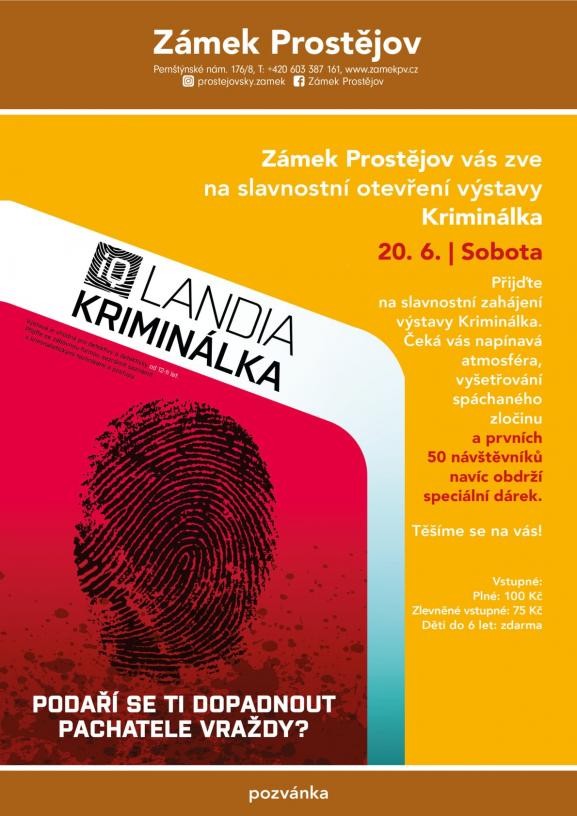 výstava Kriminálka