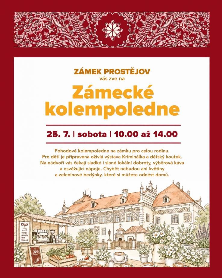 Zámecké kolem poledne