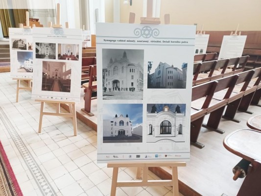 Výstava Virtuální rekonstrukce prostějovského Templu