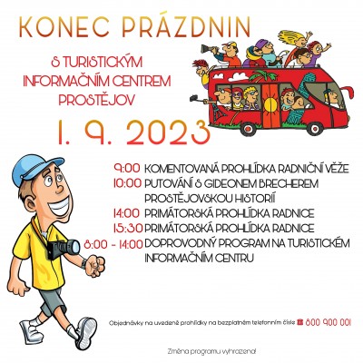 Konec prázdnin s turistickým informačním centrem