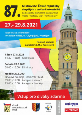 Mistrovství ČR dospělých v terčové lukostřelbě