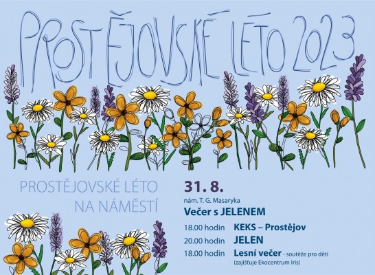 Prostějovské léto - Večer s JELENEM