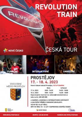 Revolution train v Prostějově