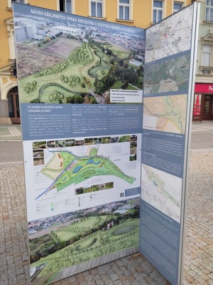 Plánované stavební akce - informační panely