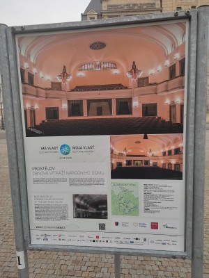 Výstava Má vlast cestami proměn na náměstí TGM