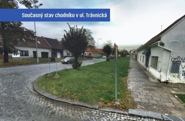 Realizace úprav chodníků do konce roku 2022