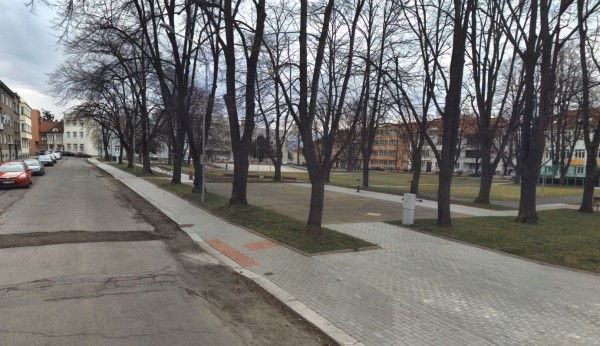 Workout hřiště Náměstí Spojenců