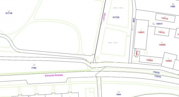 úprava směrování mostu přes náhon