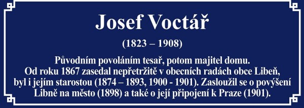 Příklad informativní tabulky z Prahy