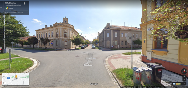 Příprava dopravního opatření ke zvýšení bezpečnosti chodců při přecházení silnice v Martinákově ulici v křižovatce s ulicí Pod Kosířem