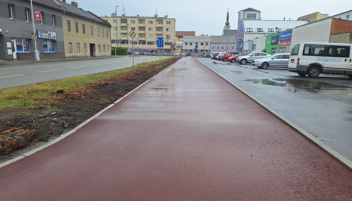 Cyklistická stezka Brněnská - Poděbradovo nám.