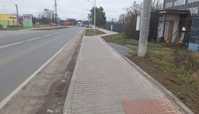Výstavba a oprava chodníků na ul. Kojetínská