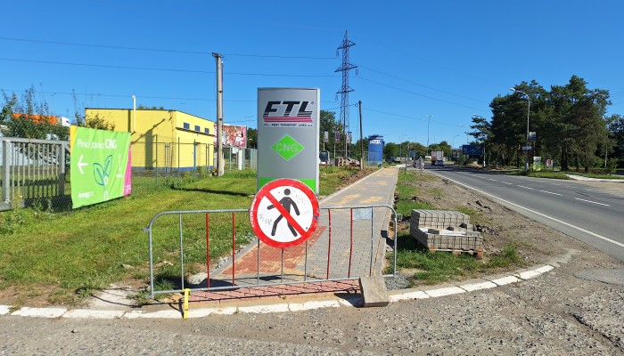 Výstavba a oprava chodníků na ul. Kojetínská