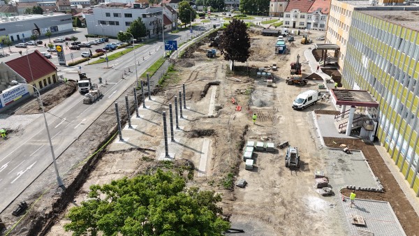 Dopravní terminál - první dekáda června 2025