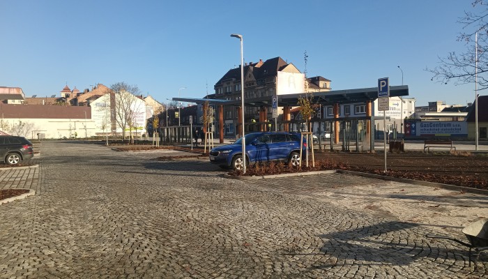 Dopravní terminál Újezd včetně parkovacího domu