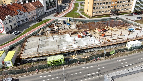 Parkovací dům - první dekáda dubna 2026