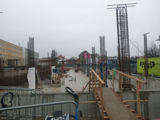 Parkovací dům - první dekáda prosince 2025