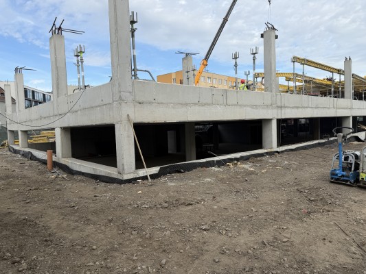 Parkovací dům - první dekáda května 2026