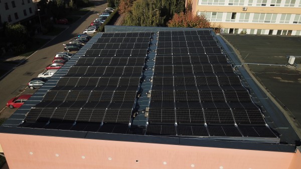 září 2023 - záběr z dronu - realizace