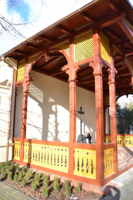 leden 2023 - detail zvonice - jižní část