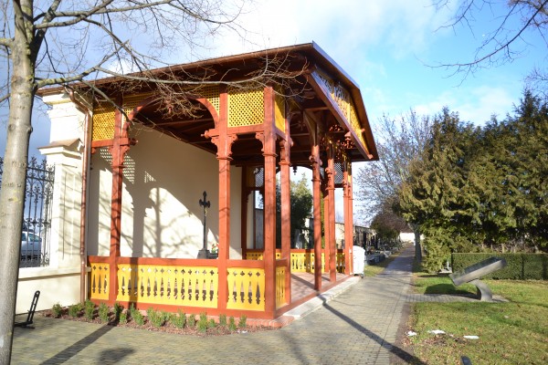 leden 2023 - pohled na zvonici z jihu