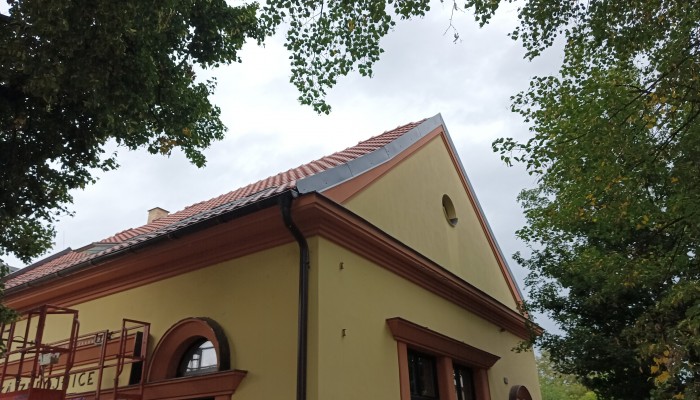 Přestavba půdních prostor v objektu hasičské zbrojnice v Krasicích