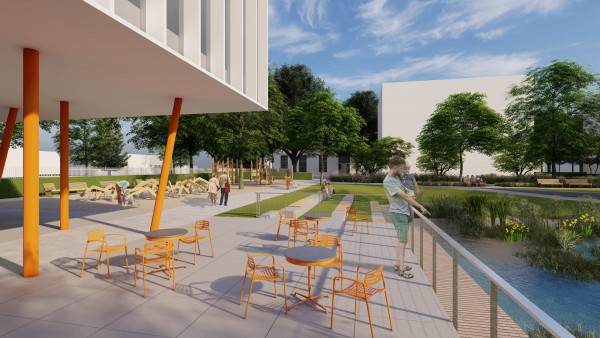 2. cena - Atelier GAIA - krajinářská architektura s.r.o., Lucie Langová, M.Sc., Ing. arch. Veronika Hladíková, Ing. Anna Petříková, Ing. Tereza Vařejová, Ing. Vilém Řiháček, Ing. arch. Lubomír Písarčík