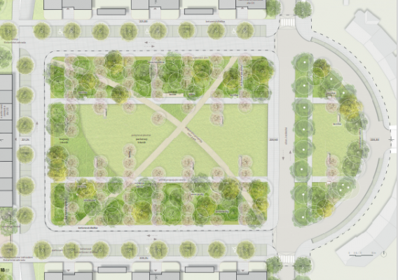 studie - situace park