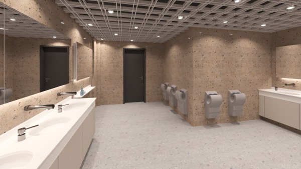 Toalety dámské - vizualizace