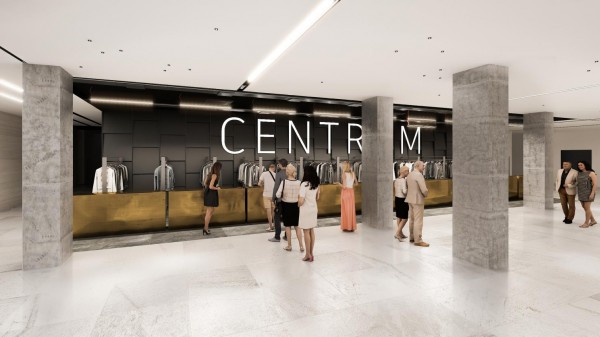 Vizualizace - vstupní hala