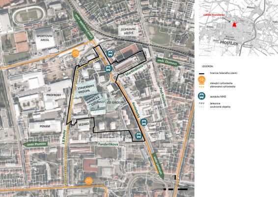 vymezení řešeného území