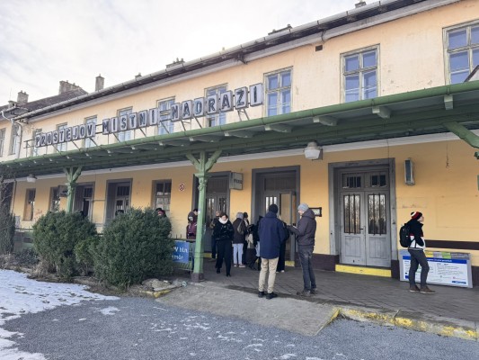 Návštěva studentů lokality Místního nádraží